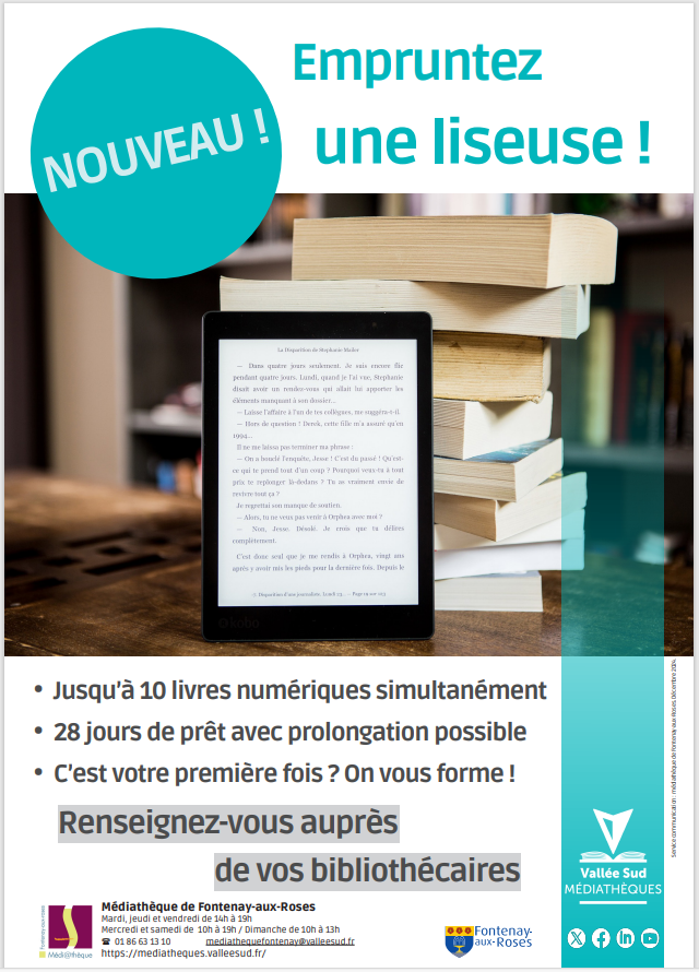 Empruntez une liseuse